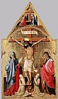 Antonio Da Firenze Crucifixion with Mary and St John the Evangelist painting